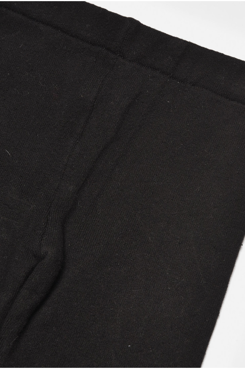 Лосины детские демисезонные для девочки черного цвета С337 189154