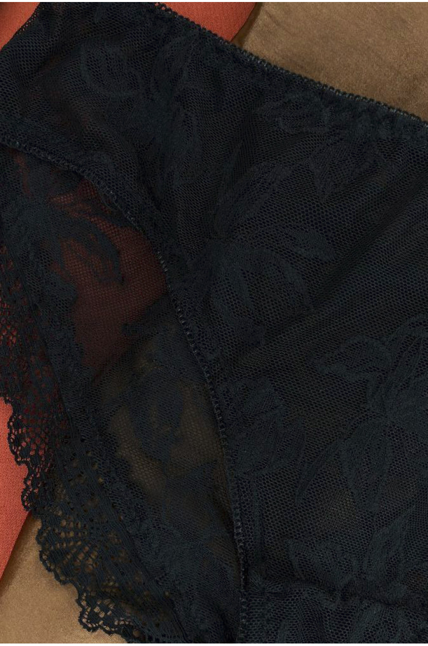 Комплект жіночий чорного кольору чашка С 1024 189159