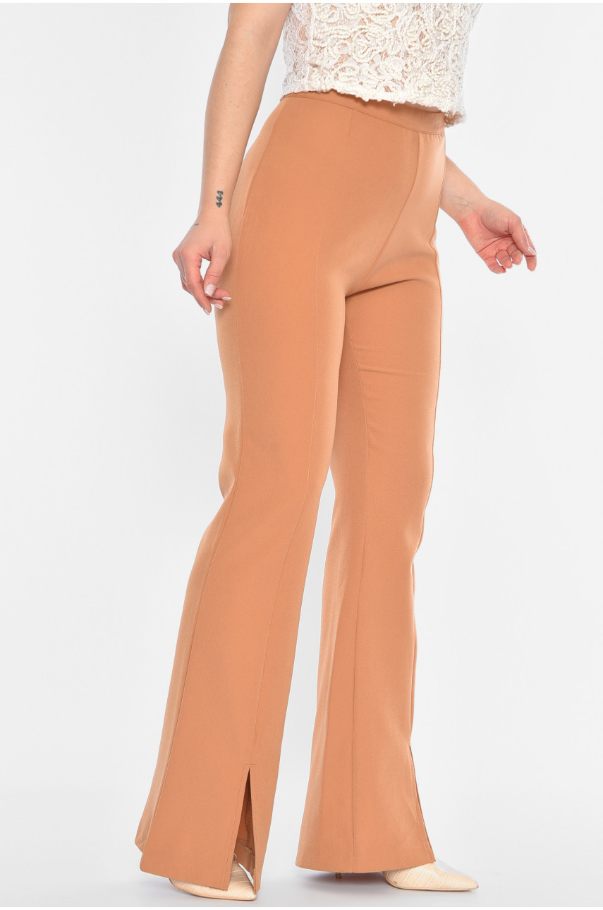 Брюки жіночі світло-коричневого кольору 4844 189252