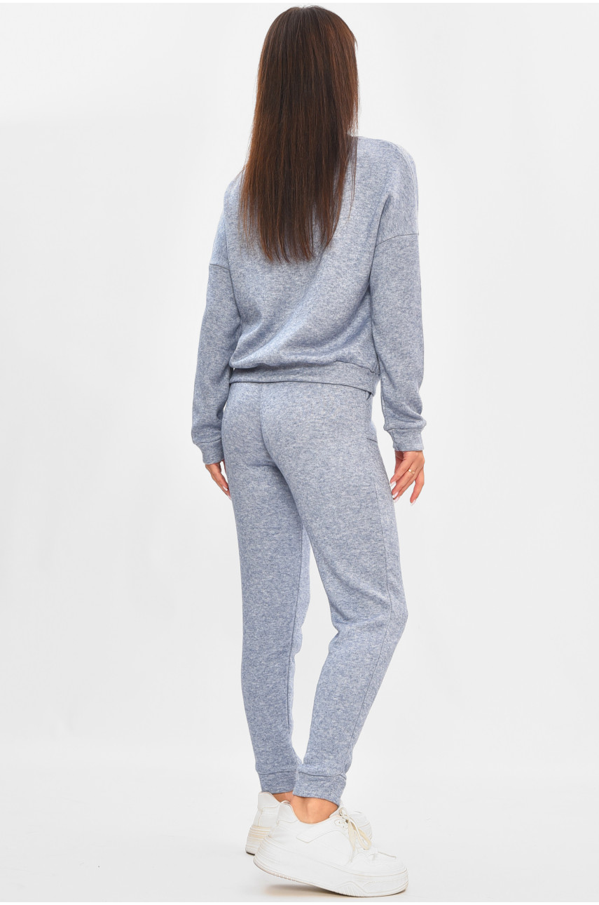 Спортивний костюм жіночий ангоровий блакитного кольору 189282