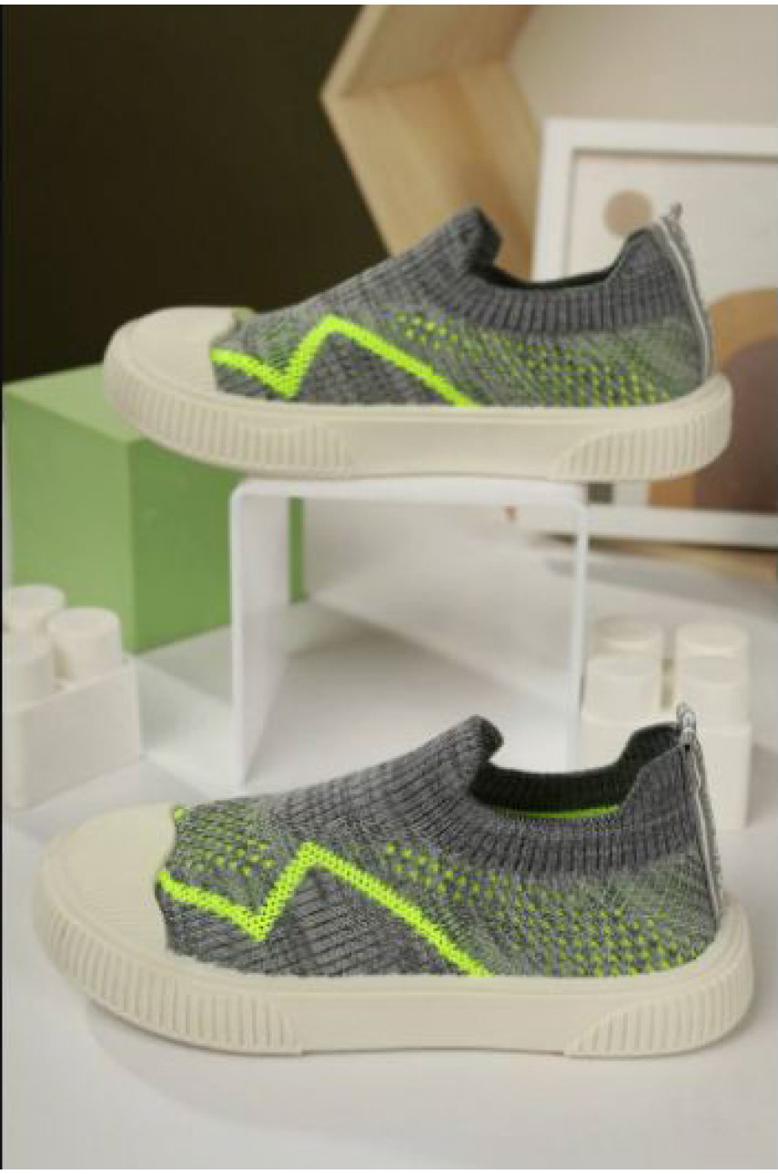 Мокасини дитячі сірого кольору 7516-4 189330