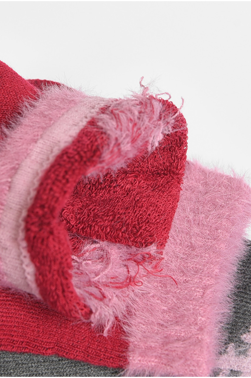 Набір шкарпеток жіночих махрових 3 штуки 605-4 189360