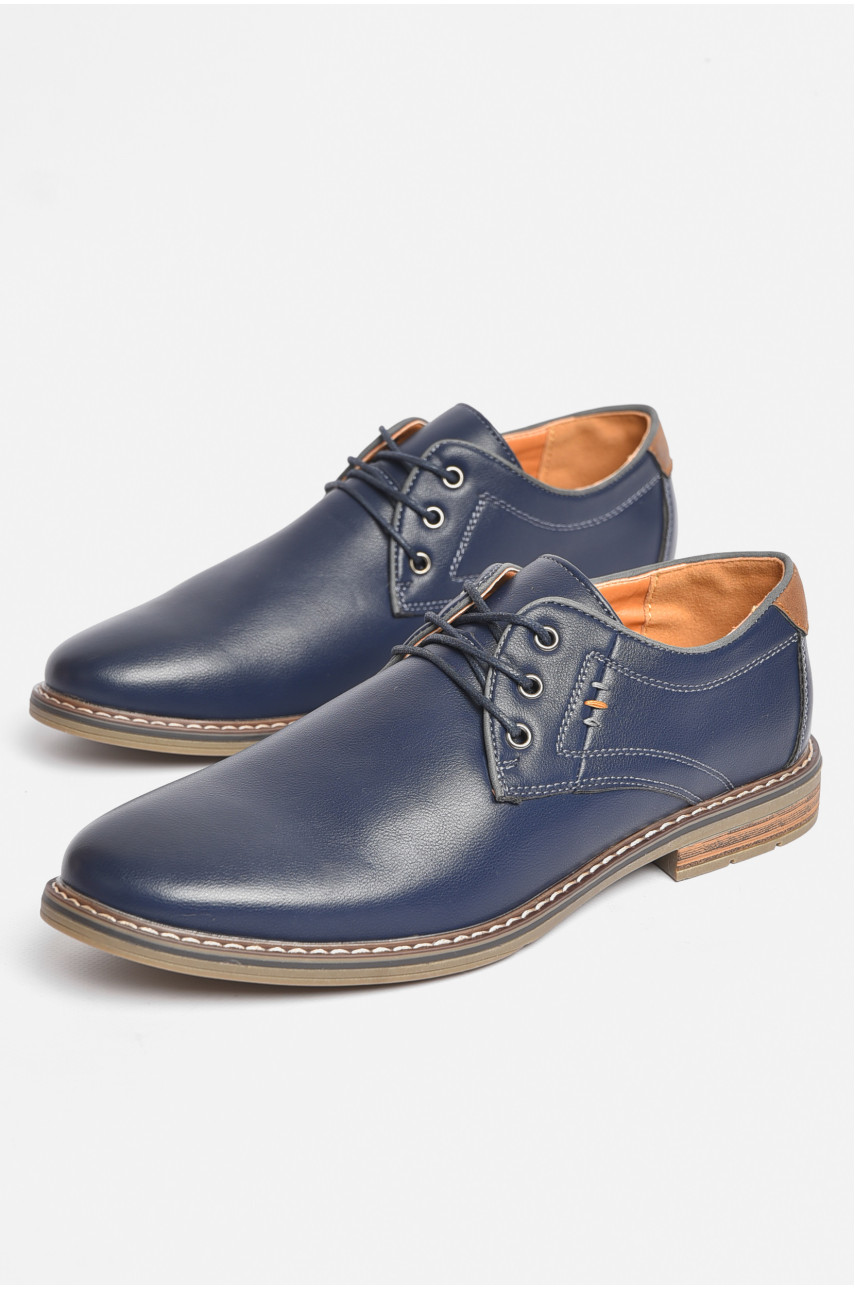 Туфлі чоловічі синього кольору А1191-1 189377