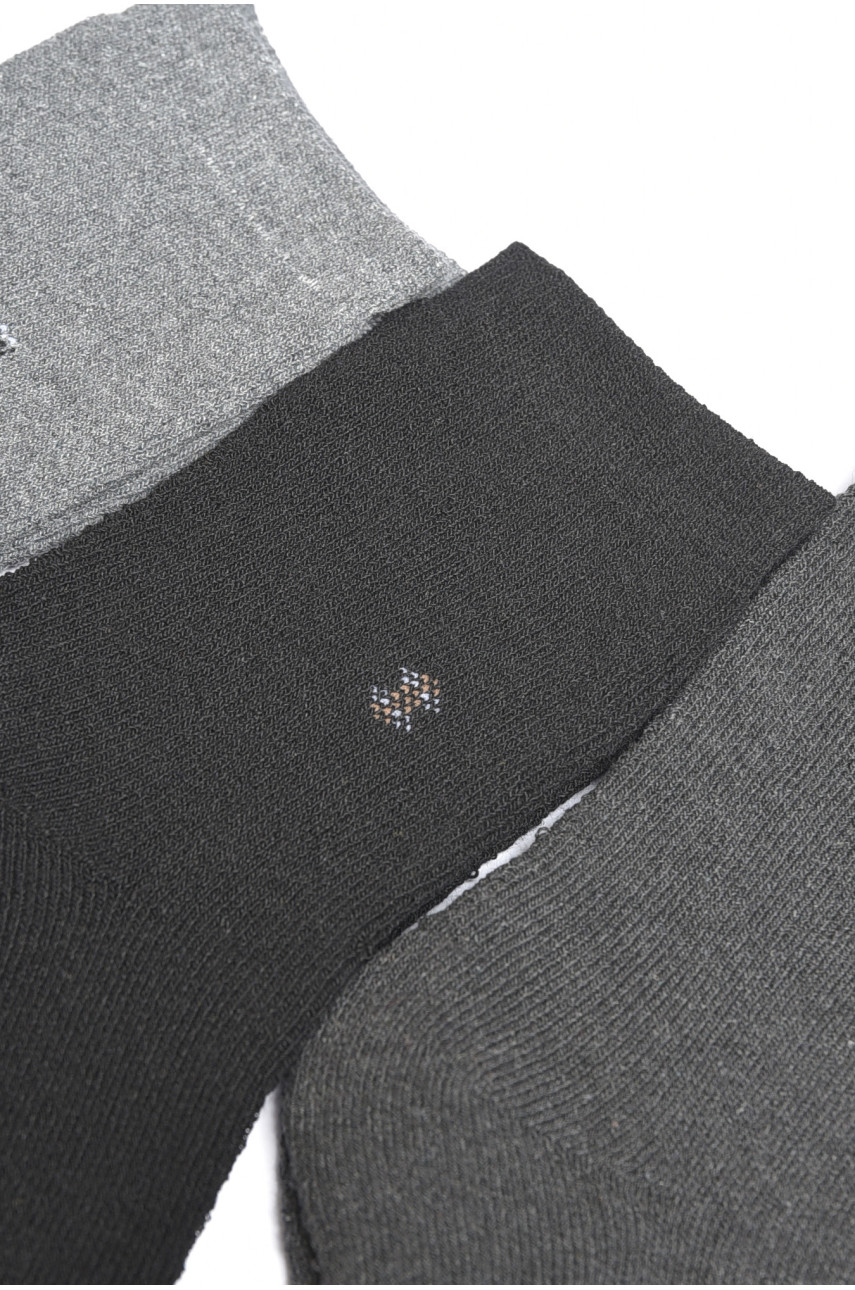 Набор носков мужских махровых 3 штуки 707-7 189381