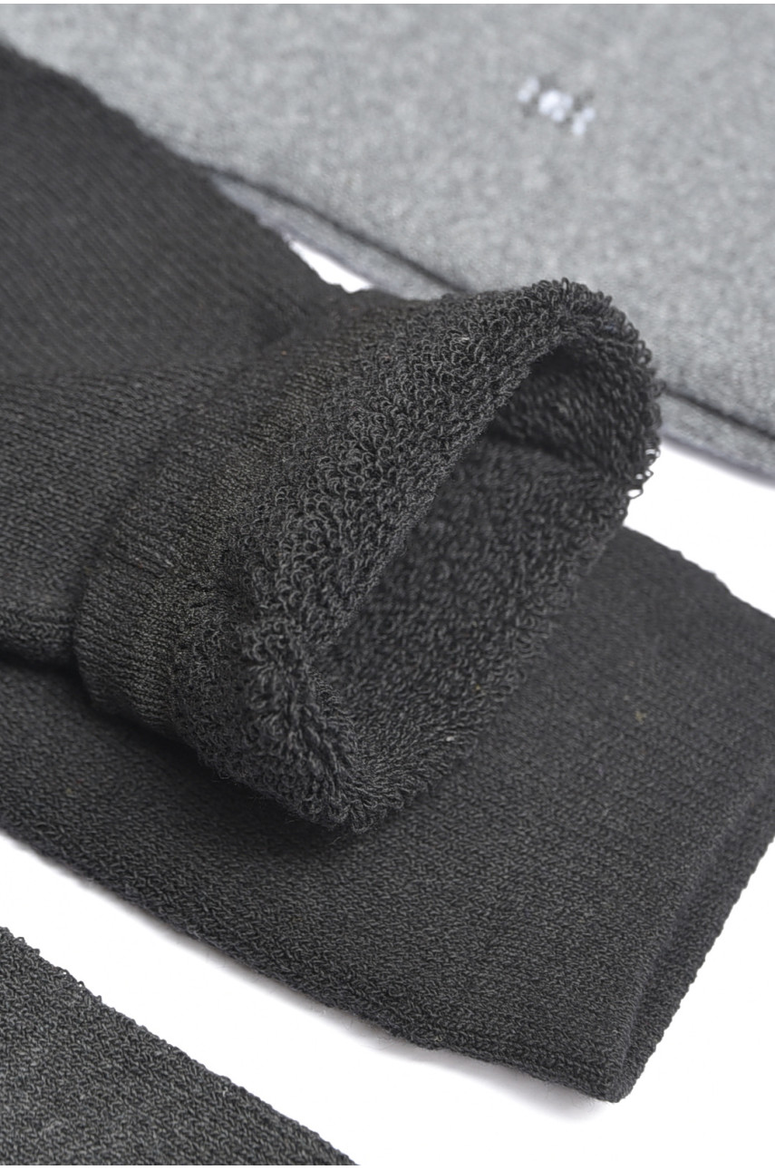 Набор носков мужских махровых 3 штуки 707-7 189381 Набор носков мужских махровых 3 штуки 707-7 189381