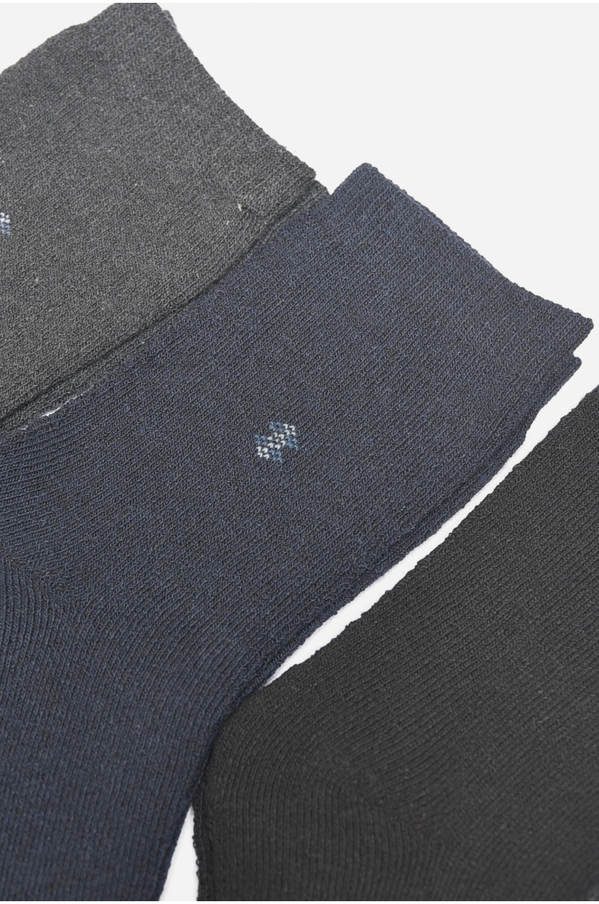 Набор носков мужских махровых 3 штуки 707-7 189382