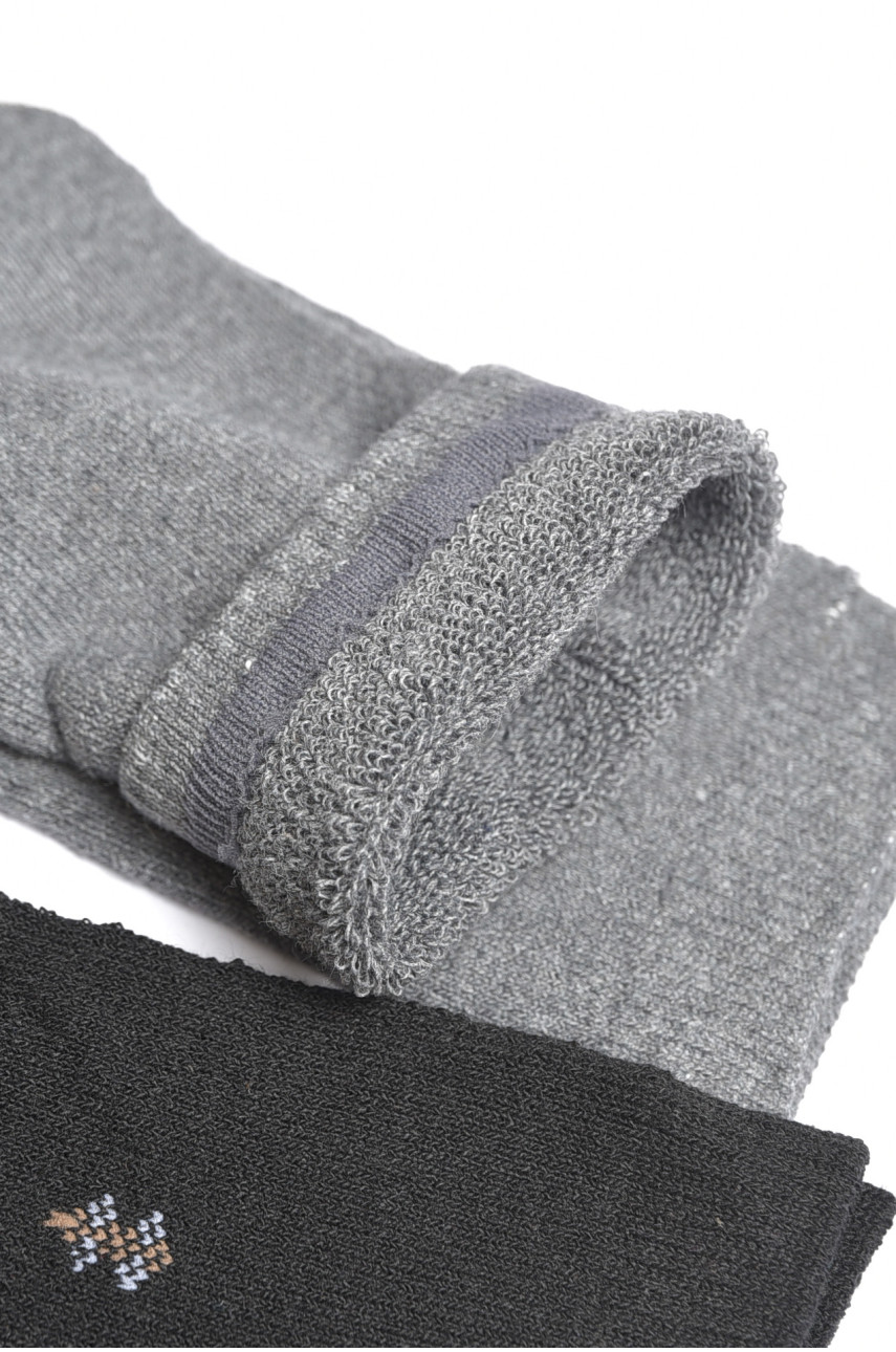 Набір шкарпеток чоловічих махрових 2 штуки 707-7 189385