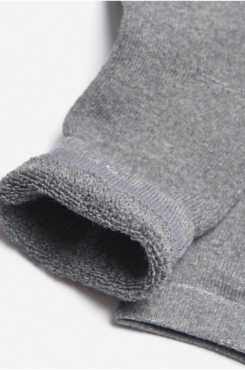 Носки мужские махровые серого цвета 707-7 189390