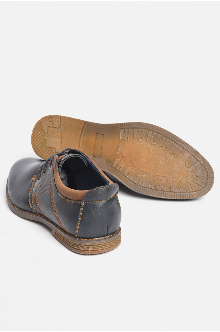 Туфлі чоловічі синього кольору А1887-1 189408