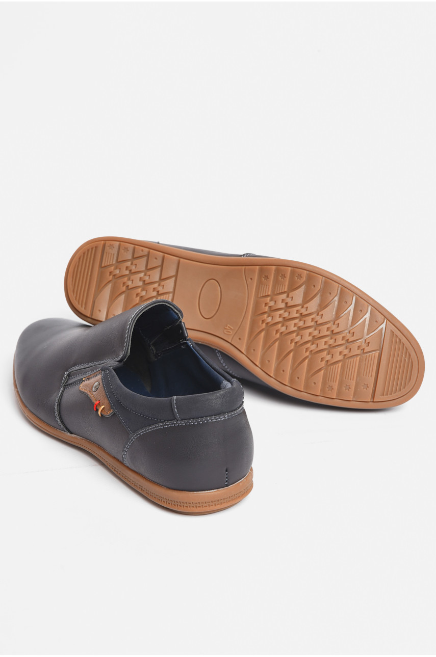 Туфлі чоловічі синього кольору А1021-1 189415