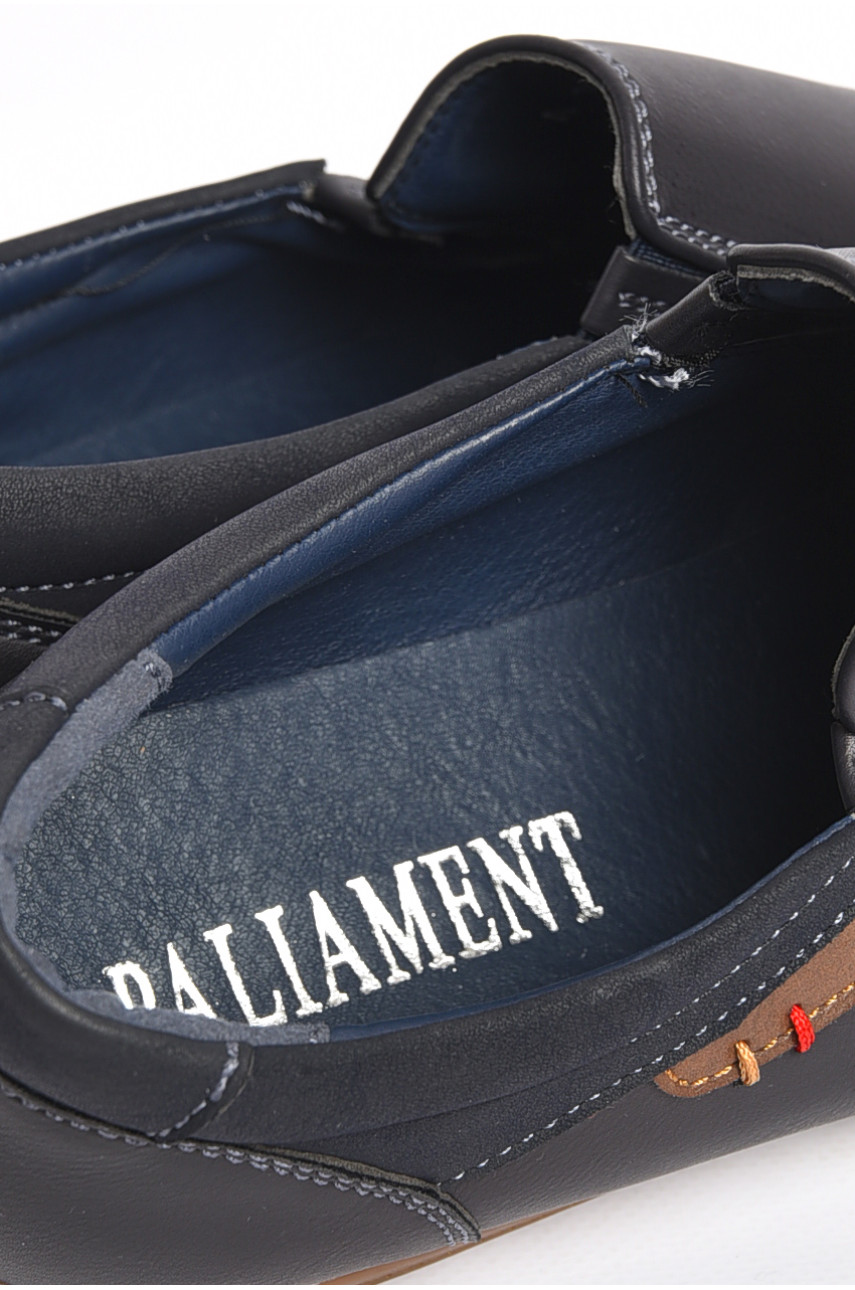 Туфлі чоловічі синього кольору А1021-1 189415