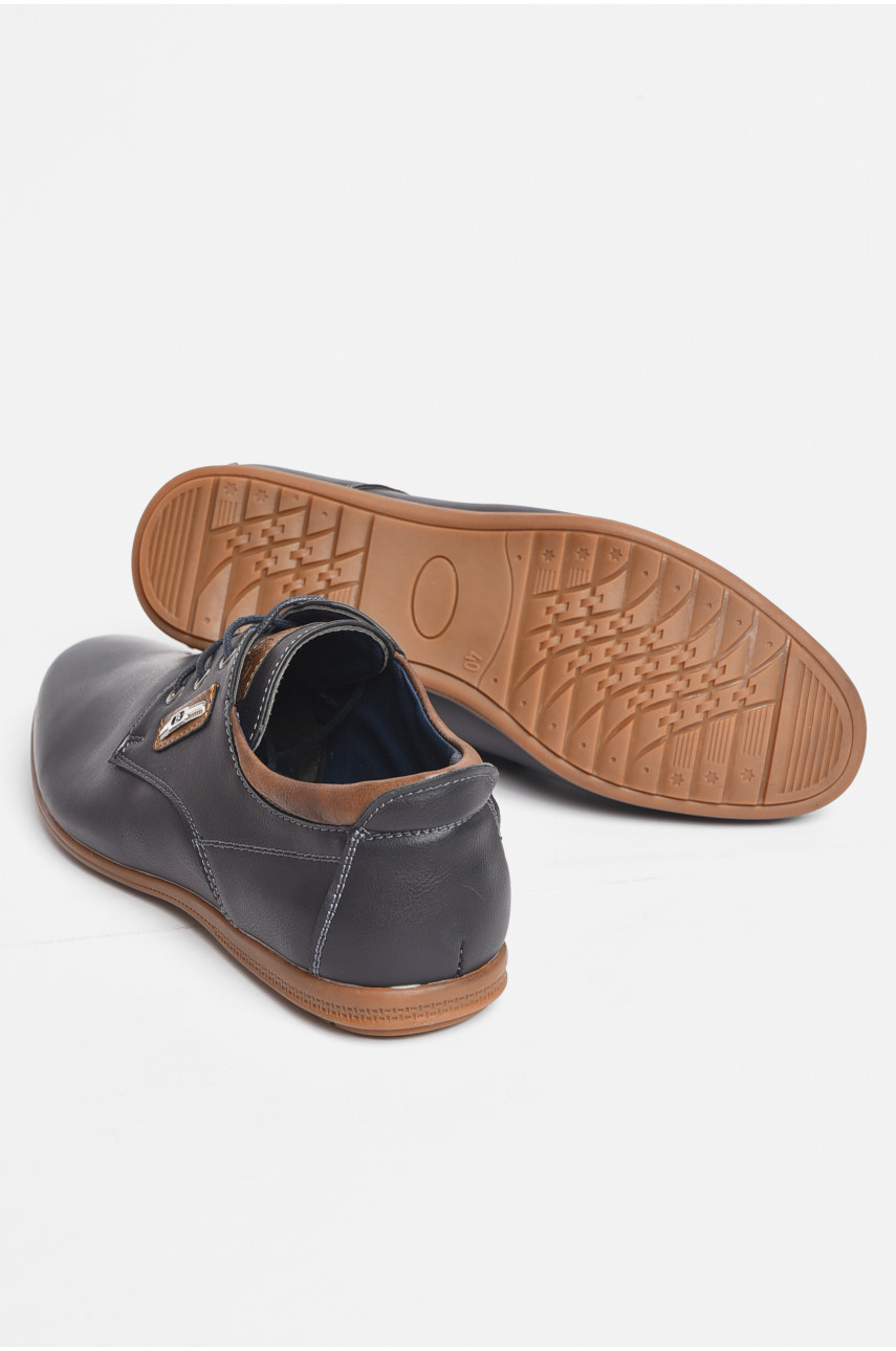 Туфлі чоловічі синього кольору А1022-1 189417