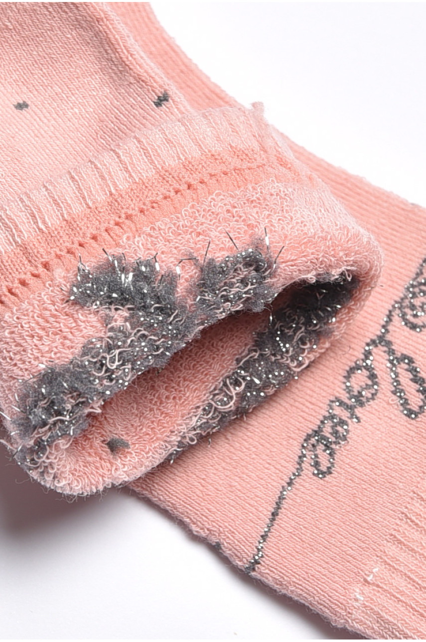 Носки детские для девочки розового цвета 4047 189443 Носки детские для девочки розового цвета 4047 189443