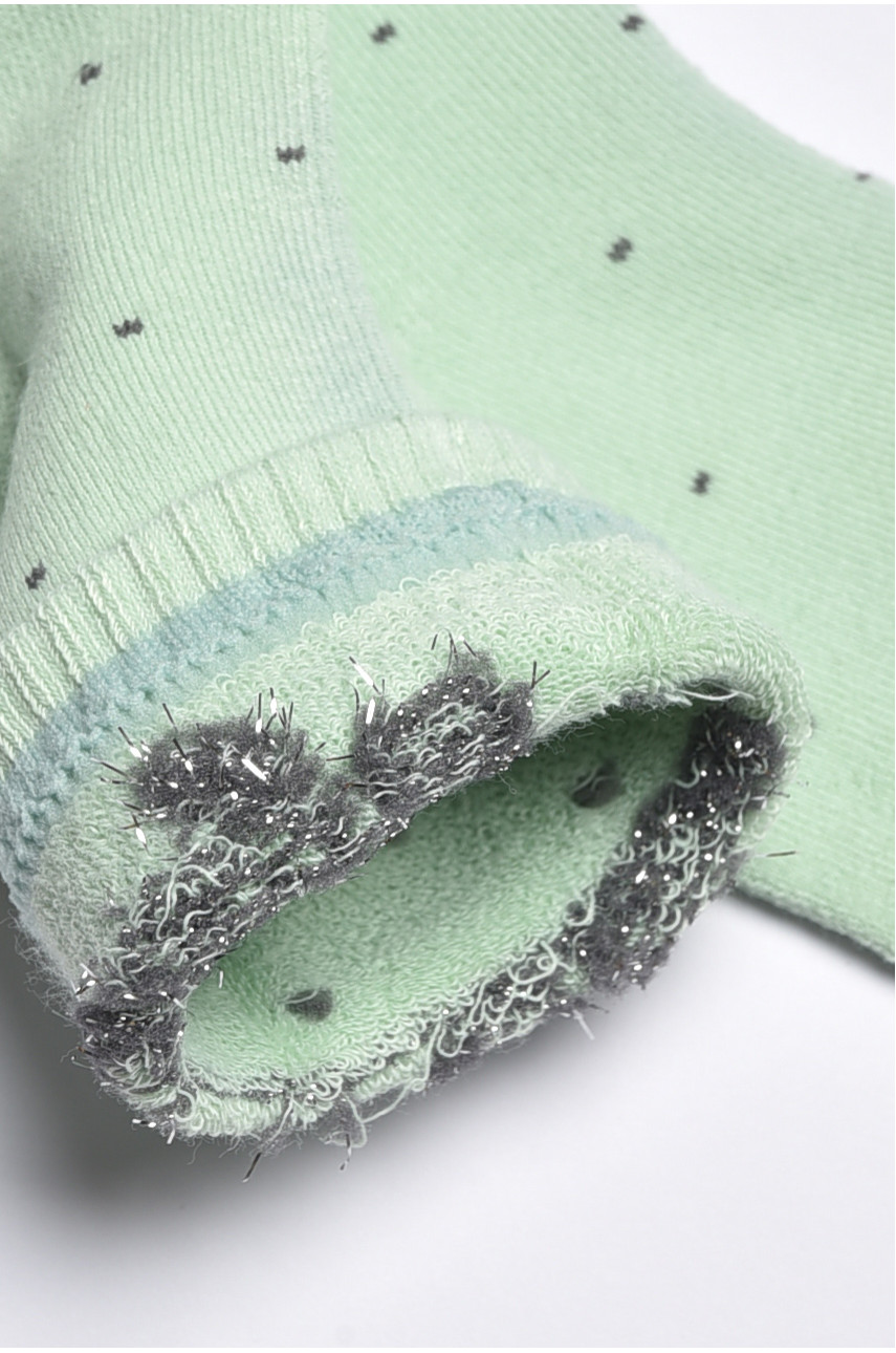 Носки детские для девочки мятного цвета 4047 189445 Носки детские для девочки мятного цвета 4047 189445