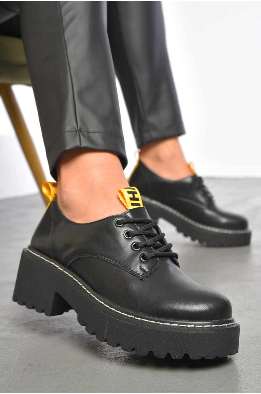 Лофери жіночі чорного кольору L101 189453