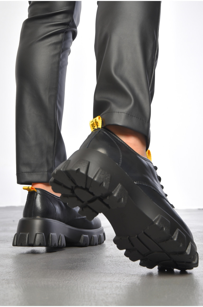 Лофери жіночі чорного кольору L105 189454 Лофери жіночі чорного кольору L105 189454