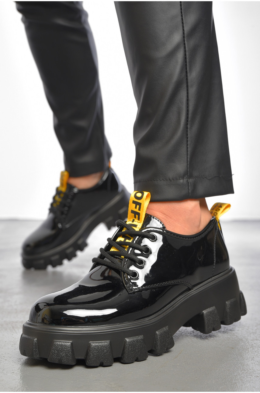 Лофери жіночі чорного кольору L105-2 189457