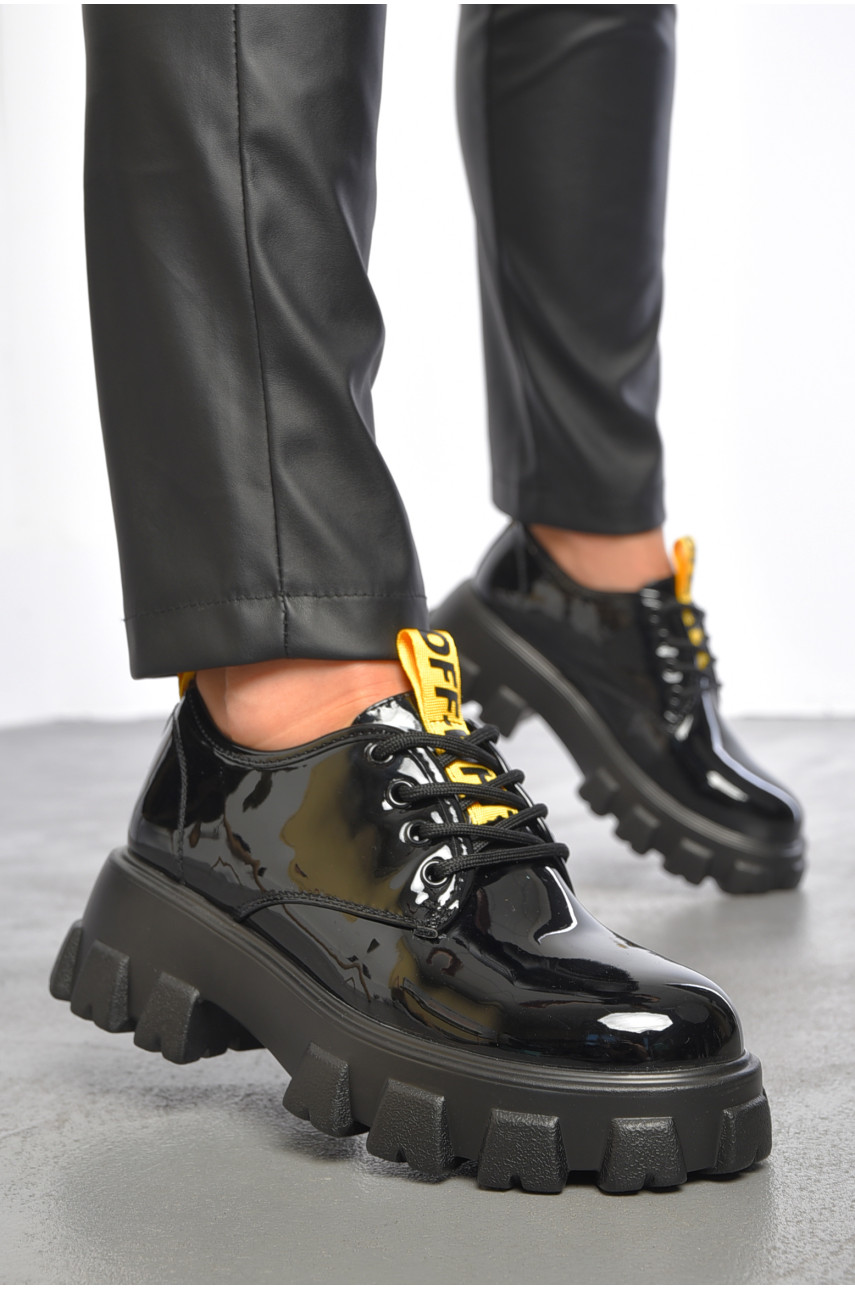 Лофери жіночі чорного кольору L105-2 189457