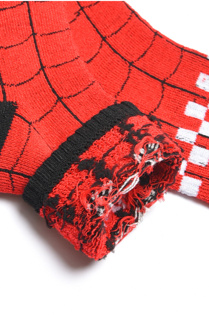 Носки детские для мальчика красного цвета 3038 189470