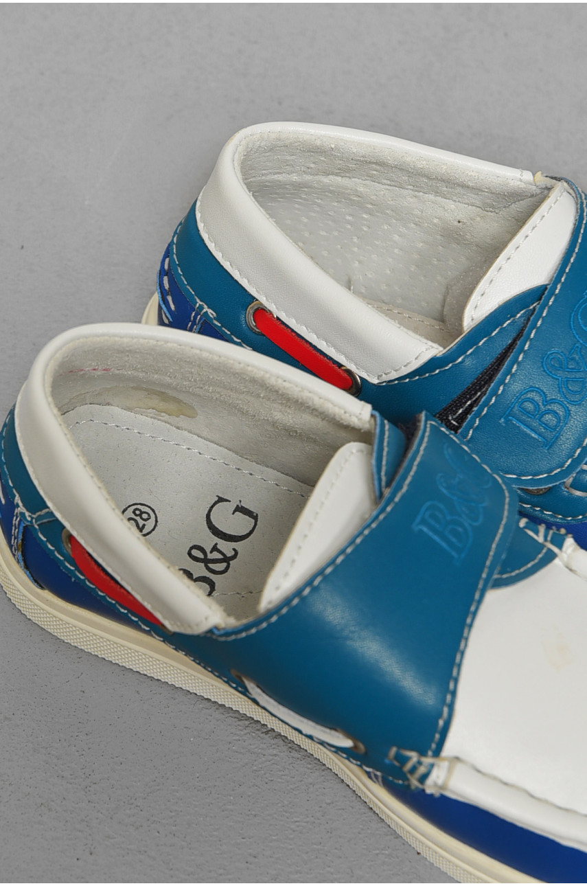 Мокасини дитячі синього кольору 2716-811 189478