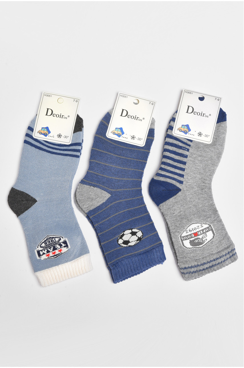 Набір дитячих шкарпеток для хлопчика 3 штуки 3051 189489