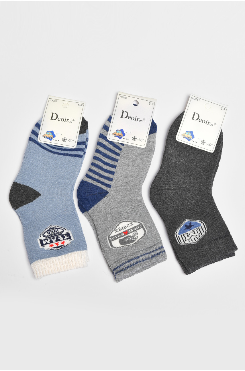 Набір дитячих шкарпеток для хлопчика 3 штуки 3051 189491
