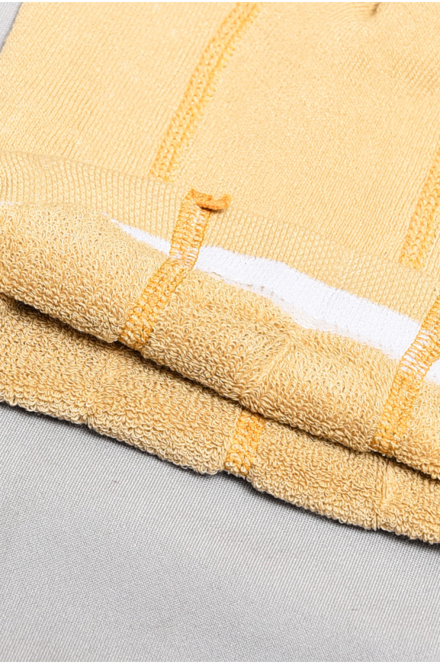 Колготи дитячі махрові для дівчинки бежевого кольору D72-1 189576