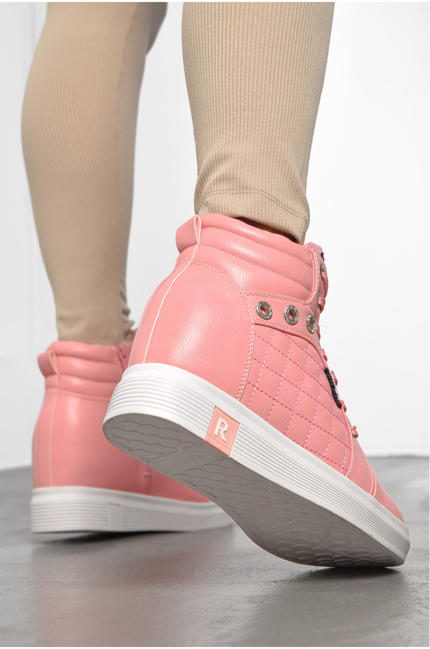 Ботинки женские зимние на меху розового цвета 8382-29 189772 Ботинки женские зимние на меху розового цвета 8382-29 189772