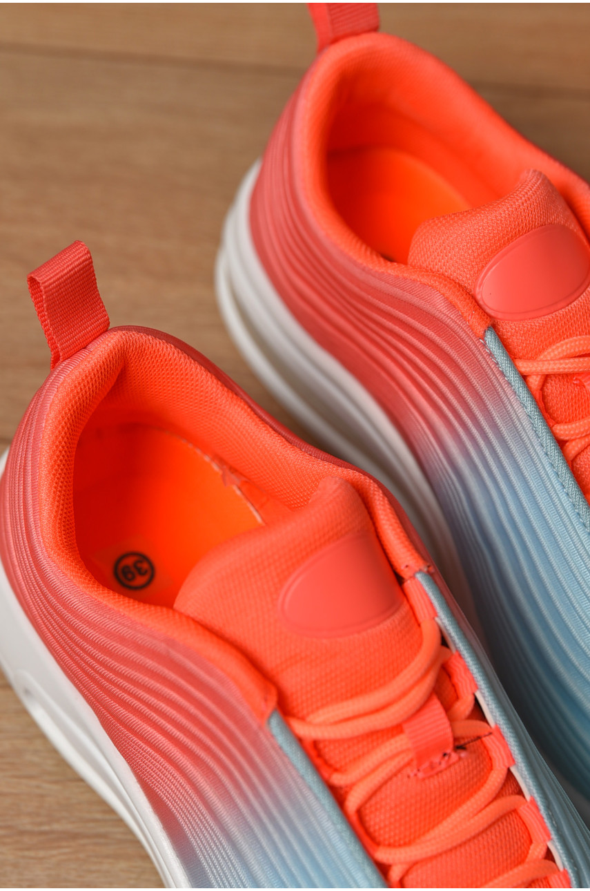 Кросівки жіночі різнокольорові на шнурівці 521 189779