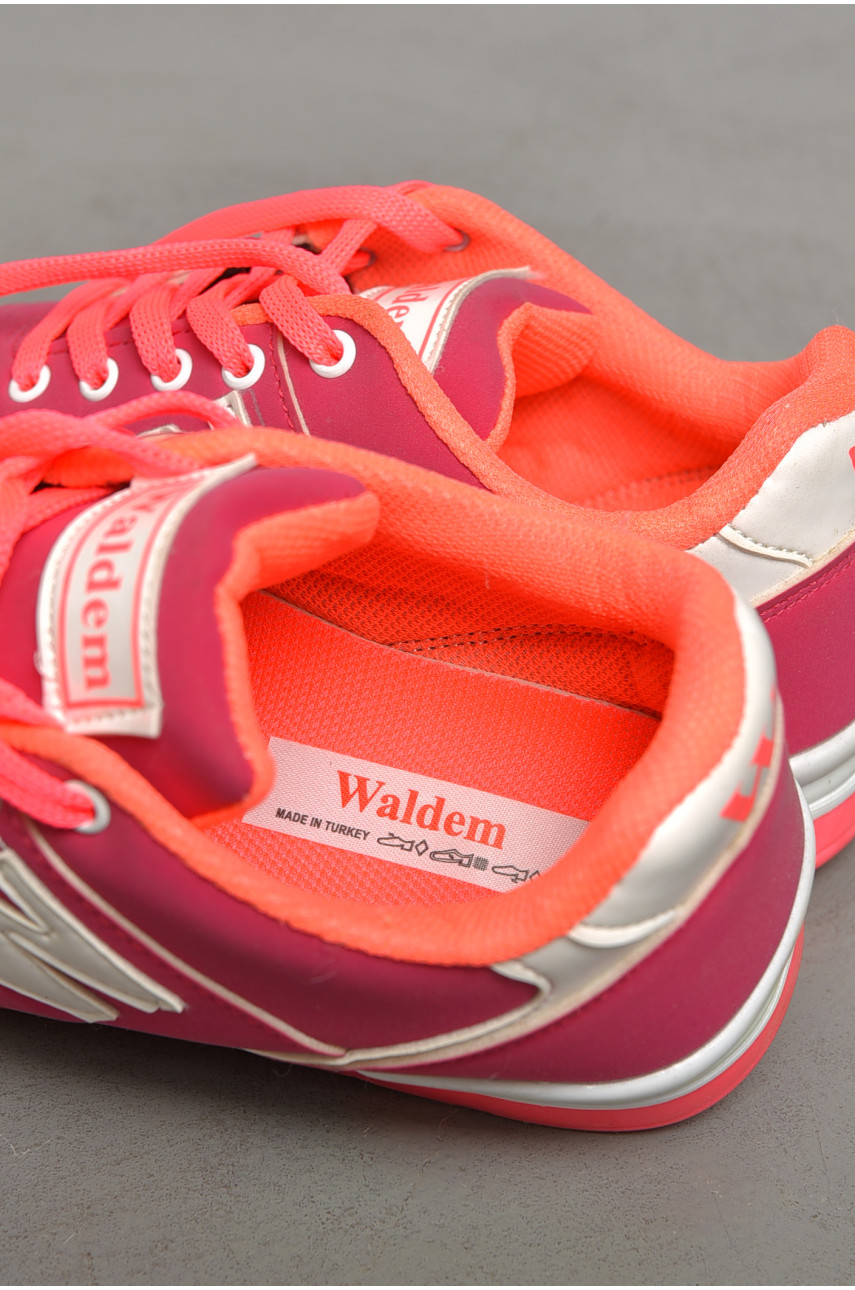 Кросівки жіночі фіолетового кольору на шнурівці 2150 189782 Кросівки жіночі фіолетового кольору на шнурівці 2150 189782