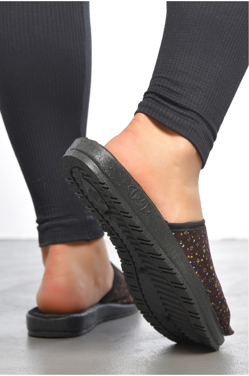 Капці жіночі коричневого кольору АСА Китай 189798