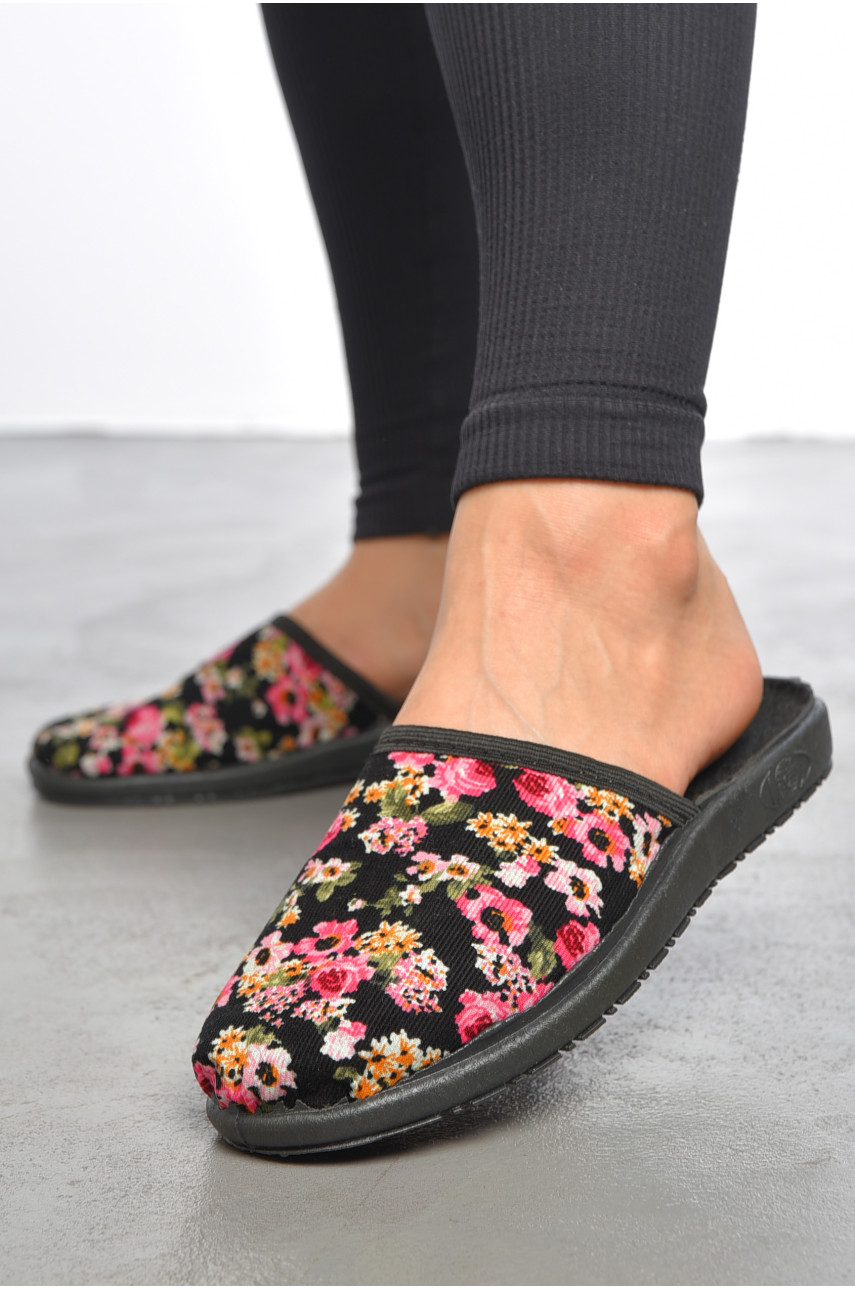 Капці жіночі чорного кольору АСА Китай 189799 Капці жіночі чорного кольору АСА Китай 189799