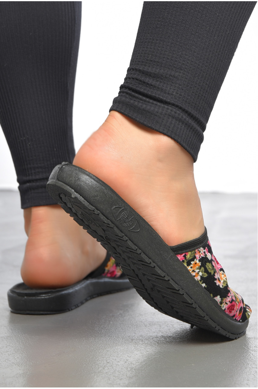 Капці жіночі чорного кольору АСА Китай 189799 Капці жіночі чорного кольору АСА Китай 189799