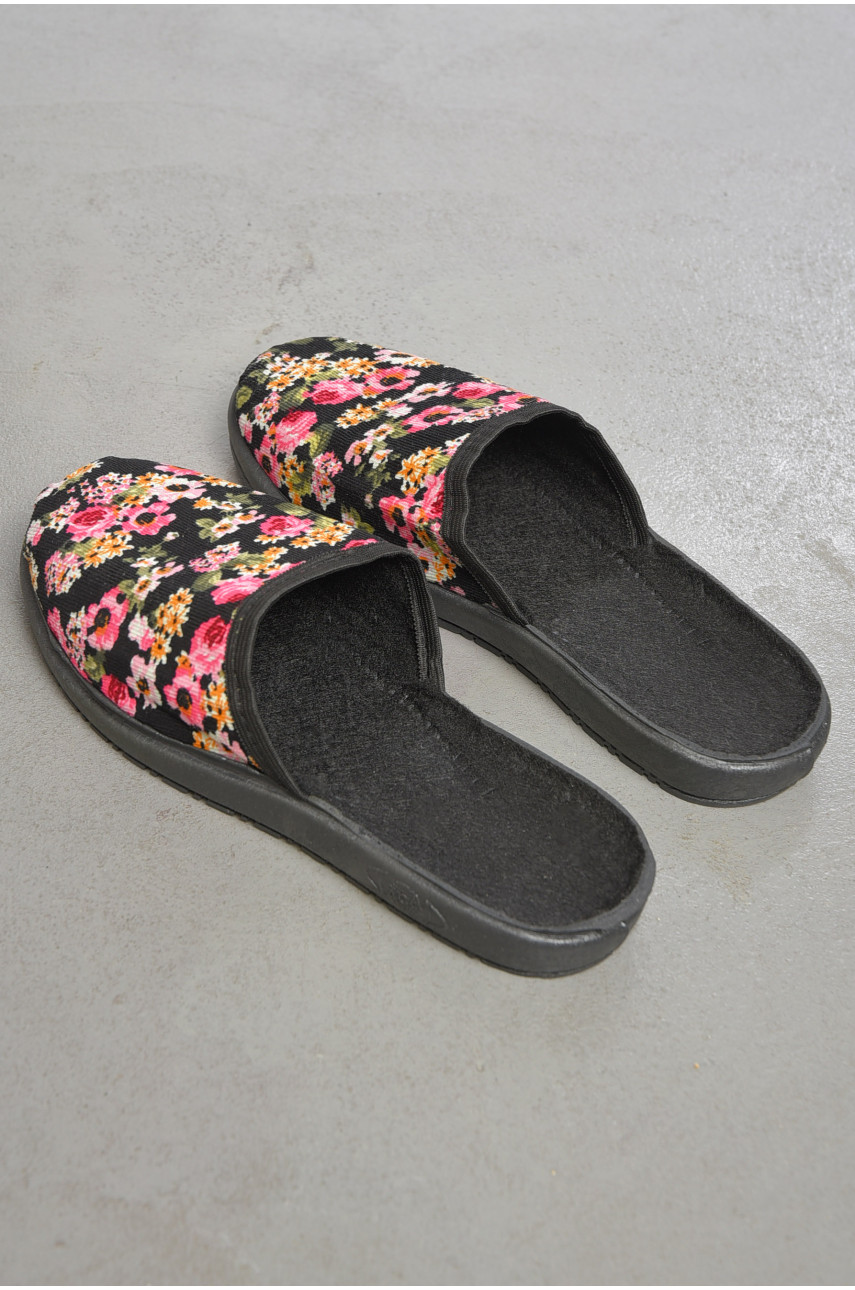 Капці жіночі чорного кольору АСА Китай 189799 Капці жіночі чорного кольору АСА Китай 189799