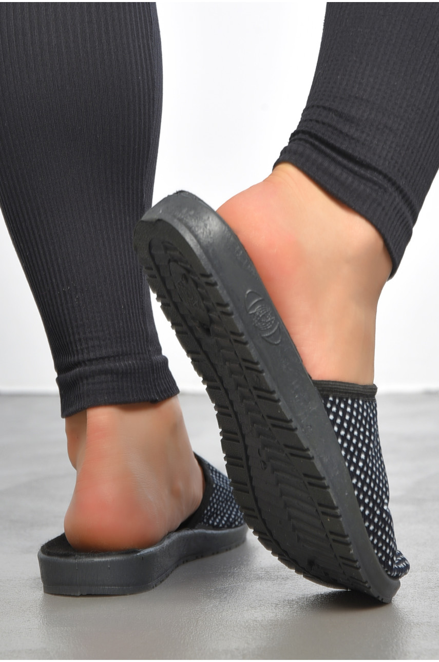 Капці жіночі чорного кольору АСА Китай 189800 Капці жіночі чорного кольору АСА Китай 189800