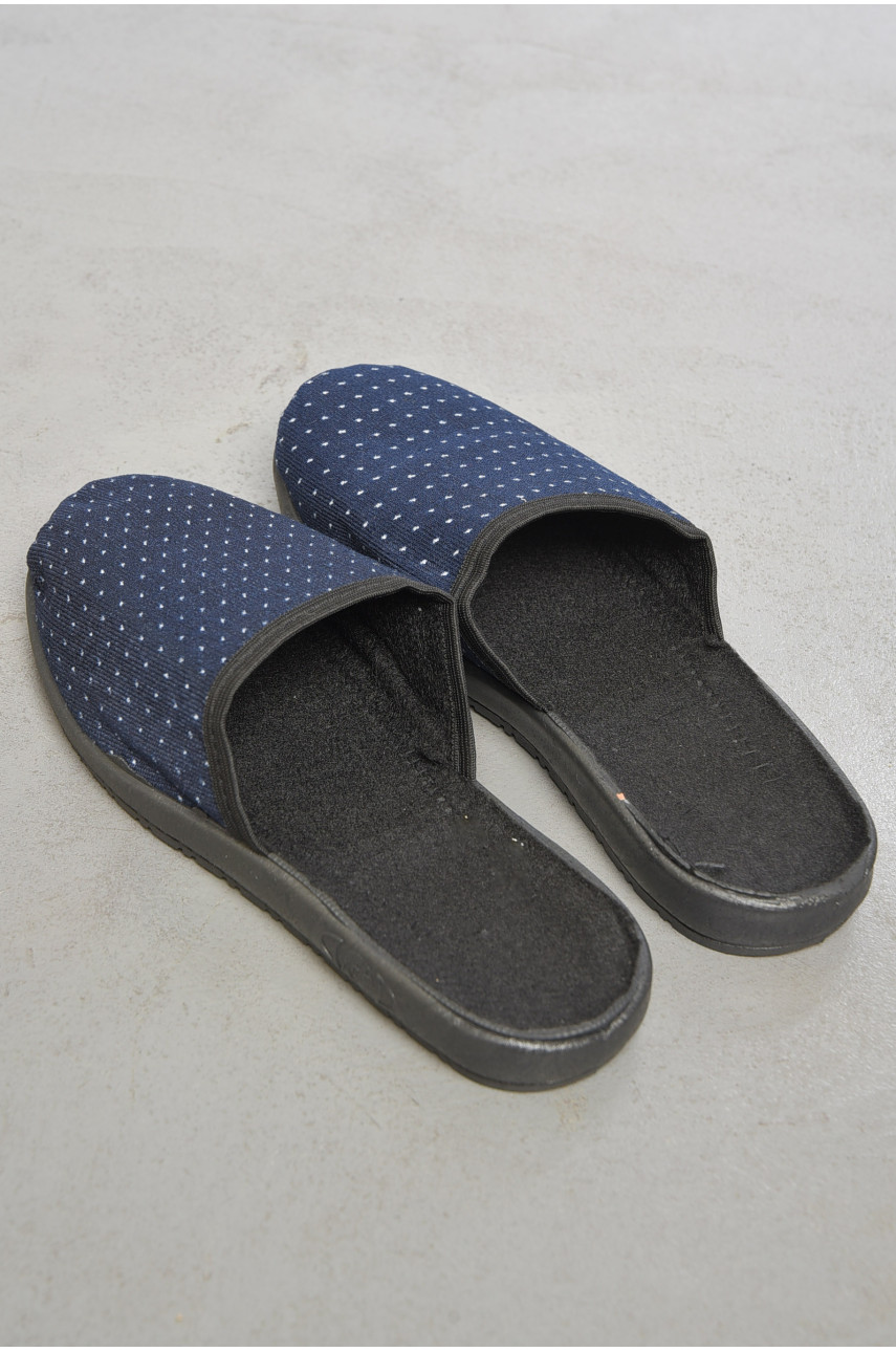 Капці жіночі темно-синього кольору АСА Китай 189801 Капці жіночі темно-синього кольору АСА Китай 189801