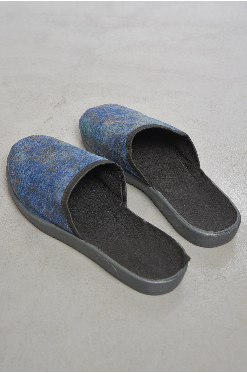 Тапочки женские темно-синего цвета АСА Китай 189802 Тапочки женские темно-синего цвета АСА Китай 189802