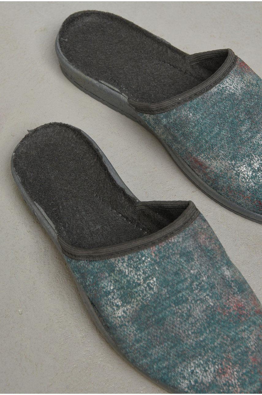 Капці жіночі темно-зеленого кольору АСА Китай 189803 Капці жіночі темно-зеленого кольору АСА Китай 189803