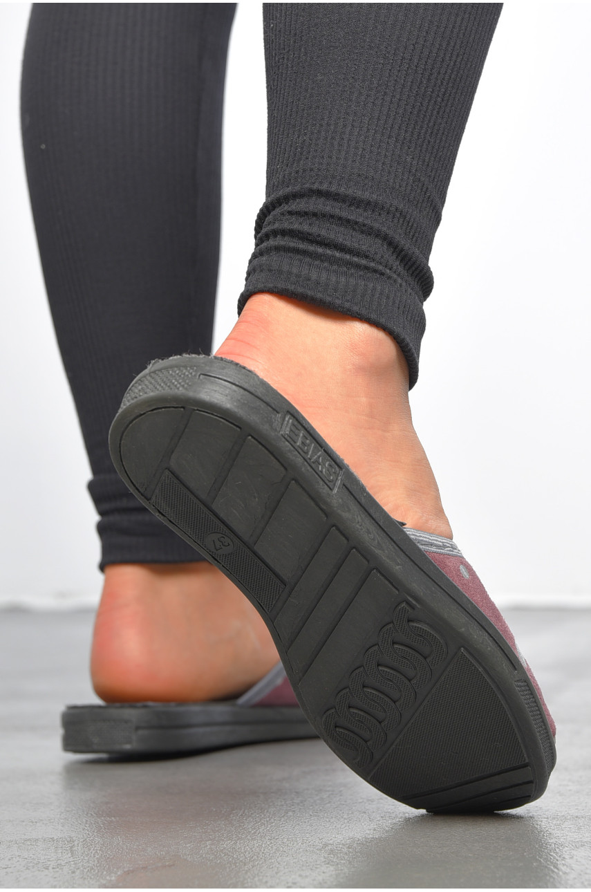 Тапочки женские розового цвета Ебіас блиск 189807