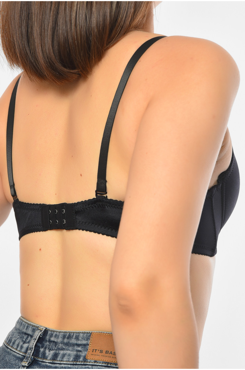 Бюстгальтер женский черного цвета чашка В 33160 189851