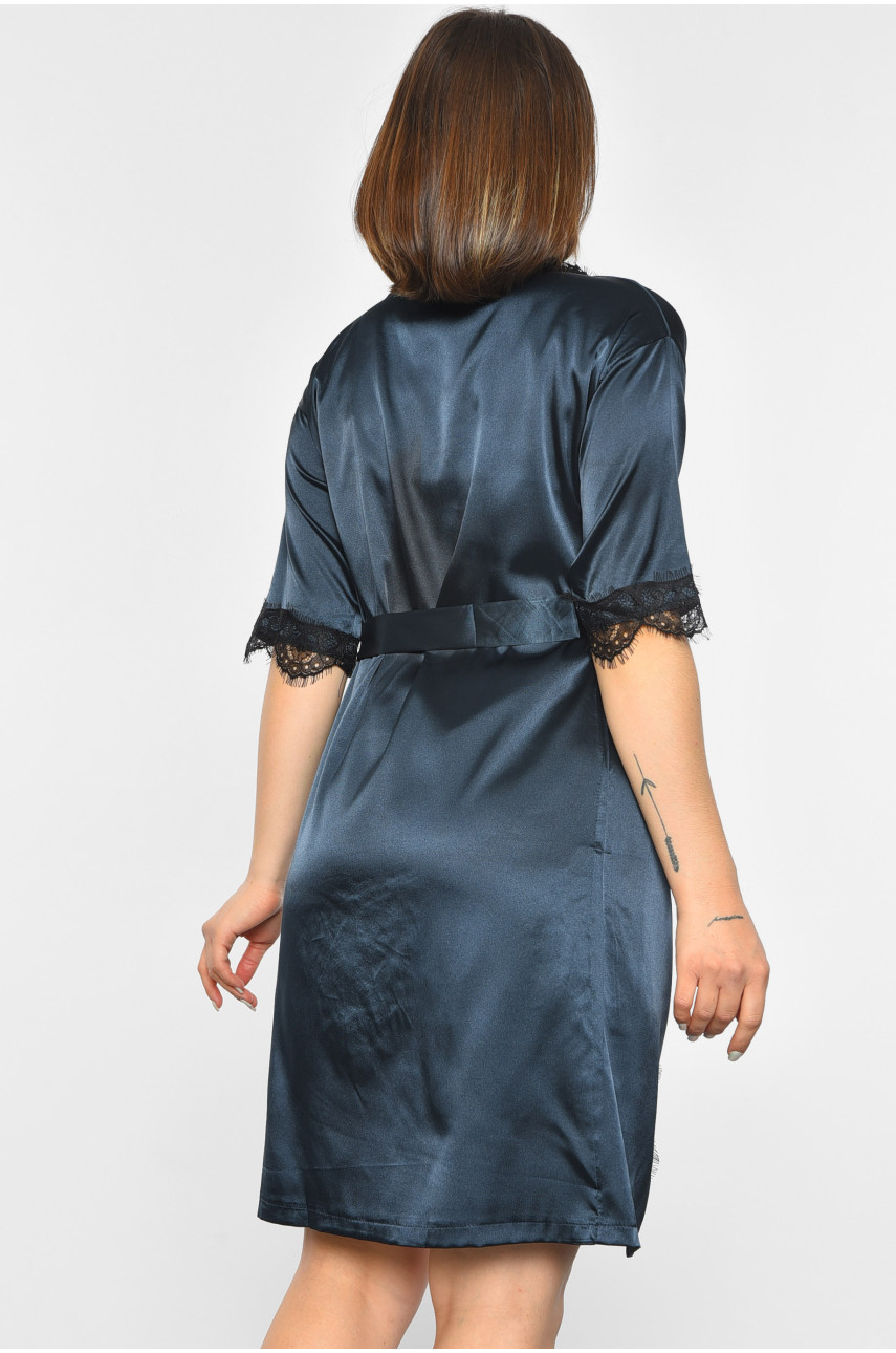 Набор халат + ночная рубашка женский оранжевого цвета 1915 189852 Набор халат + ночная рубашка женский оранжевого цвета 1915 189852