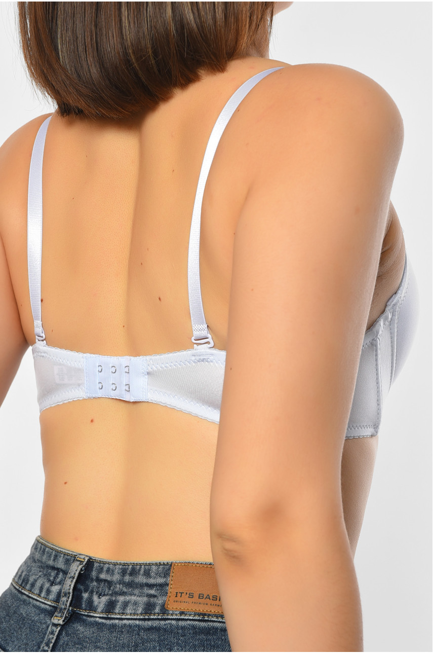 Бюстгальтер женский белого цвета чашка В 33160 189860