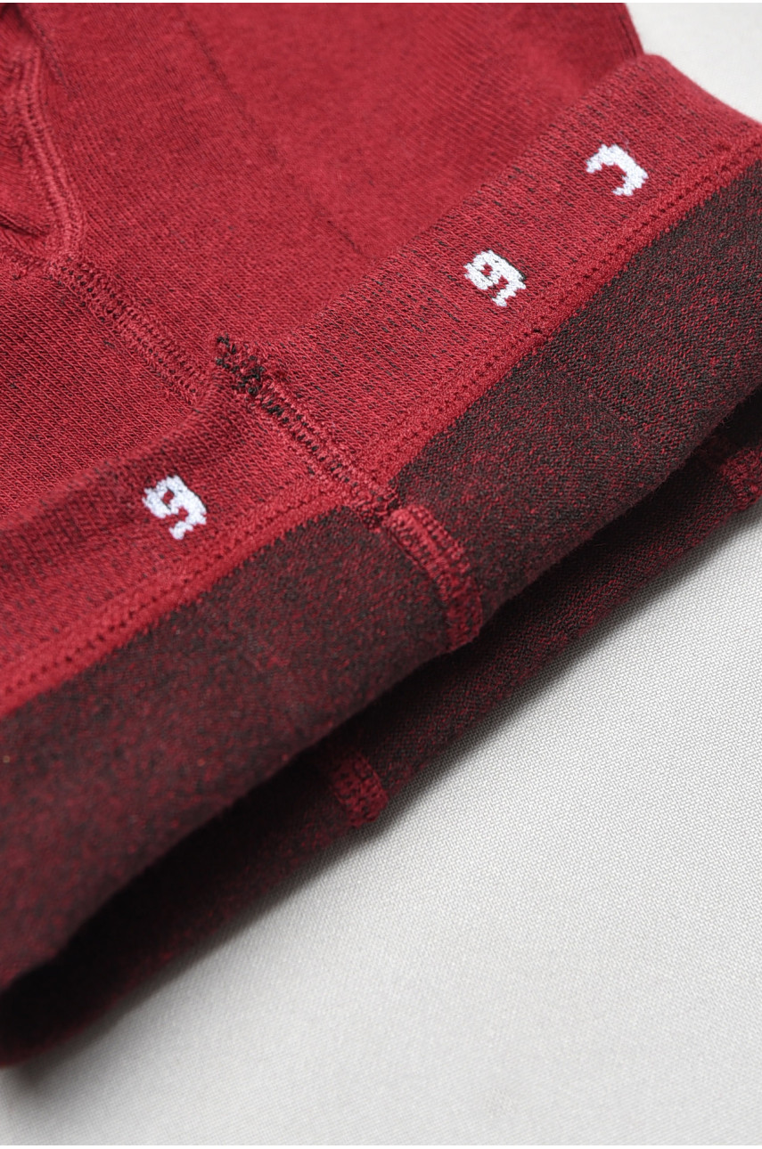 Колготи дитячі для дівчинки бордового кольору FCK05 189869