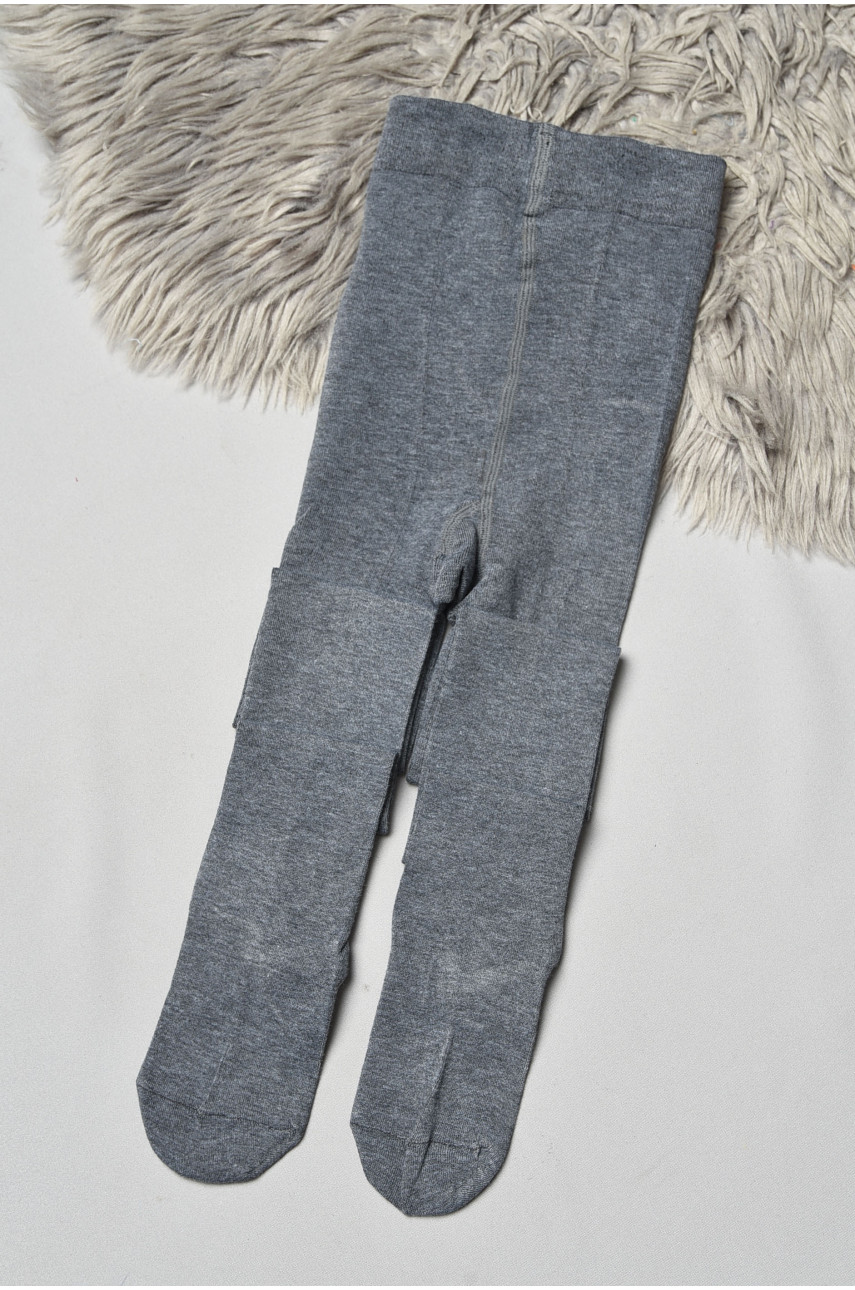 Колготи дитячі темно-сірого кольору FCK05 189873