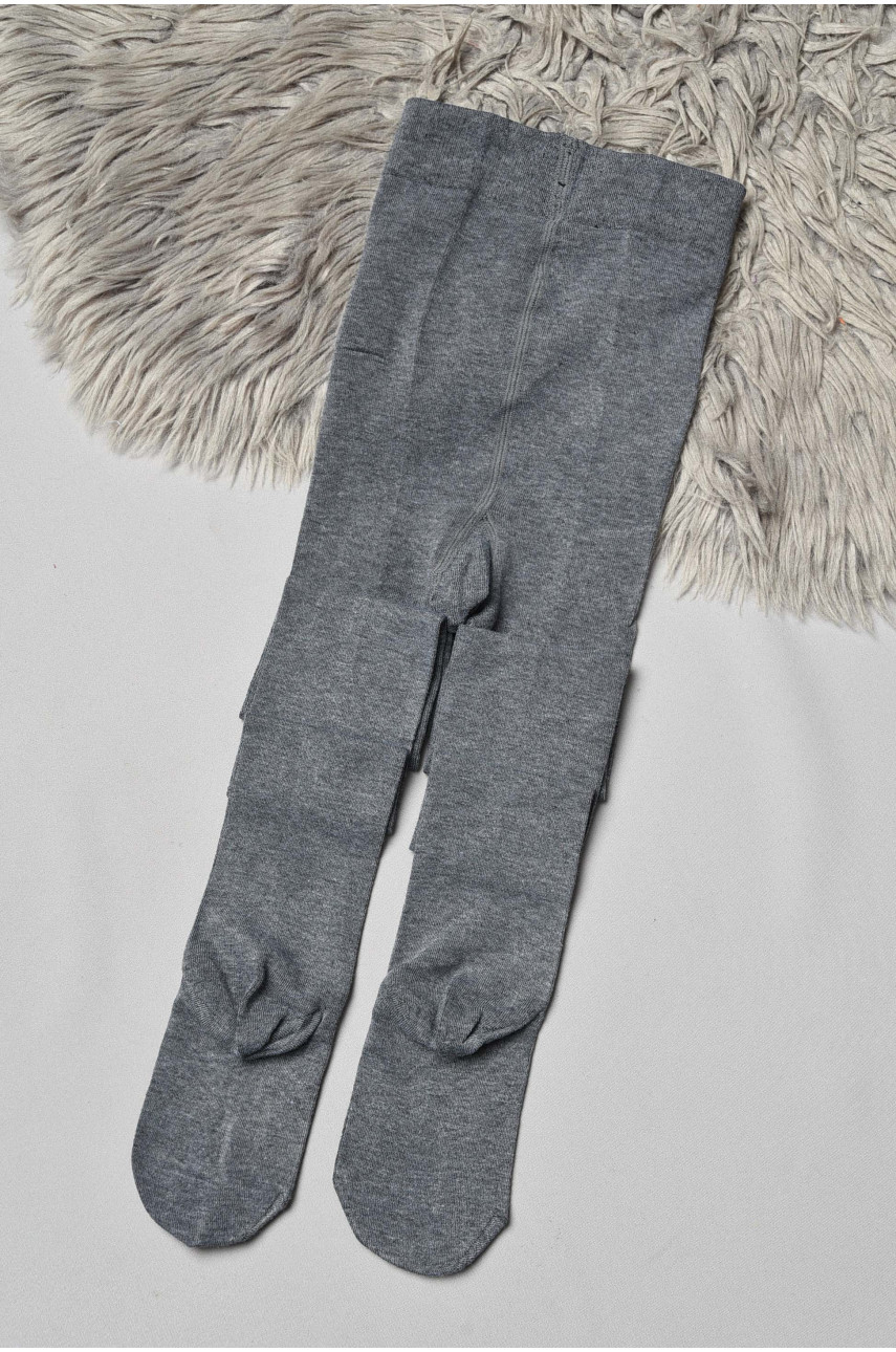 Колготи дитячі темно-сірого кольору FCK05 189873