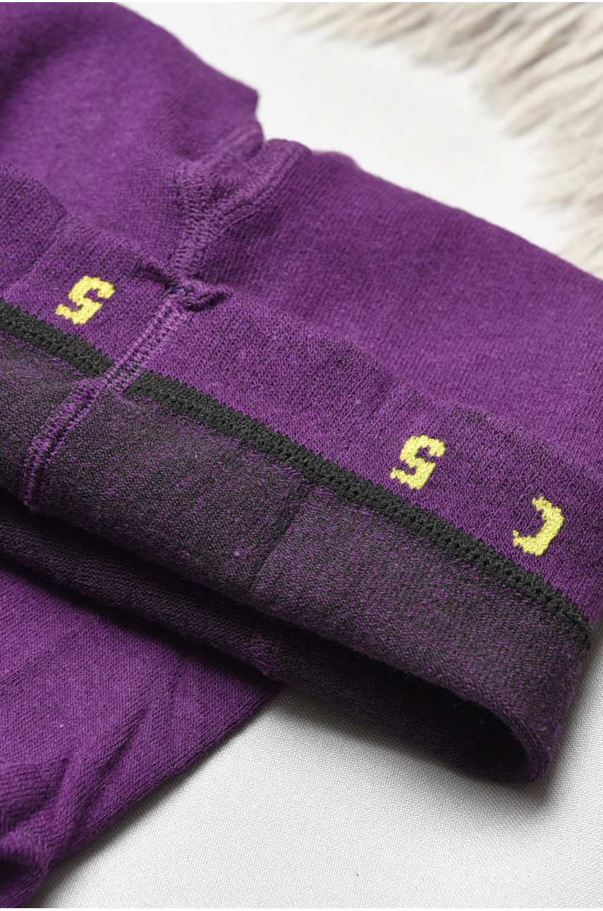 Колготи дитячі для дівчинки темно-фіолетового кольору FCK05 189882