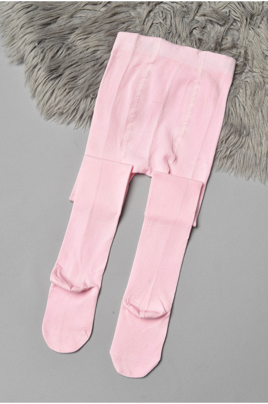 Колготи дитячі для дівчинки світло-рожевого кольору FCK05 189884