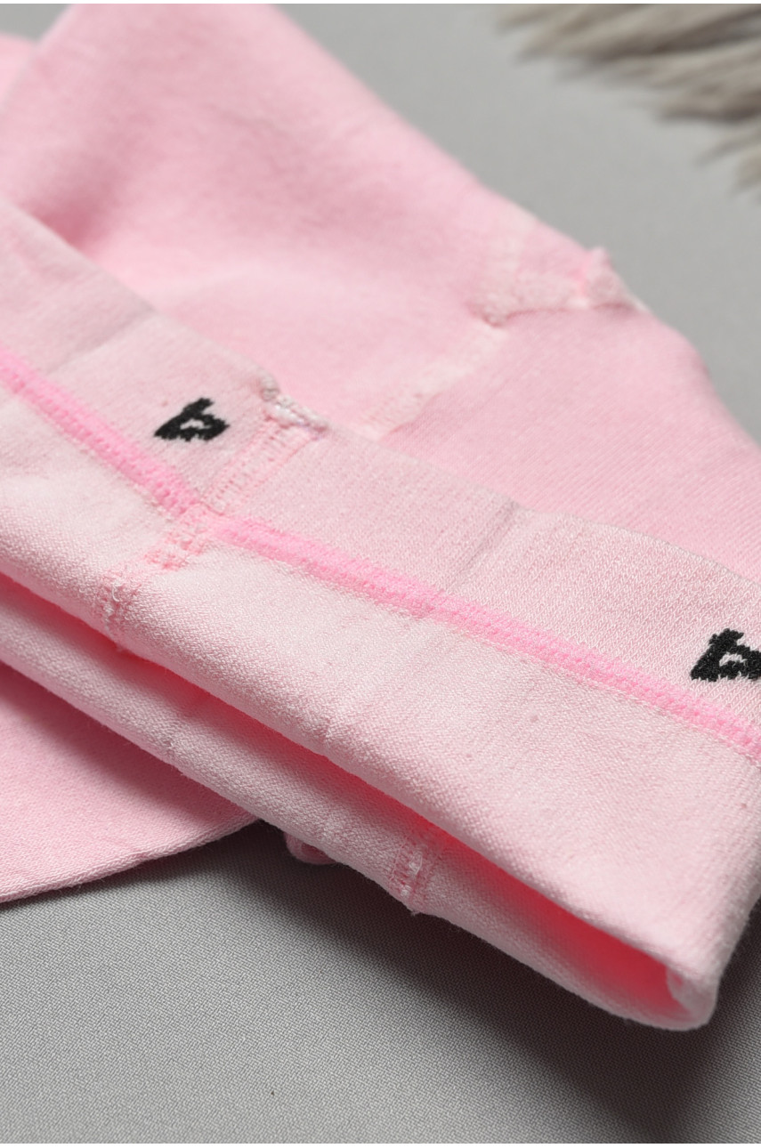 Колготи дитячі для дівчинки світло-рожевого кольору FCK05 189884