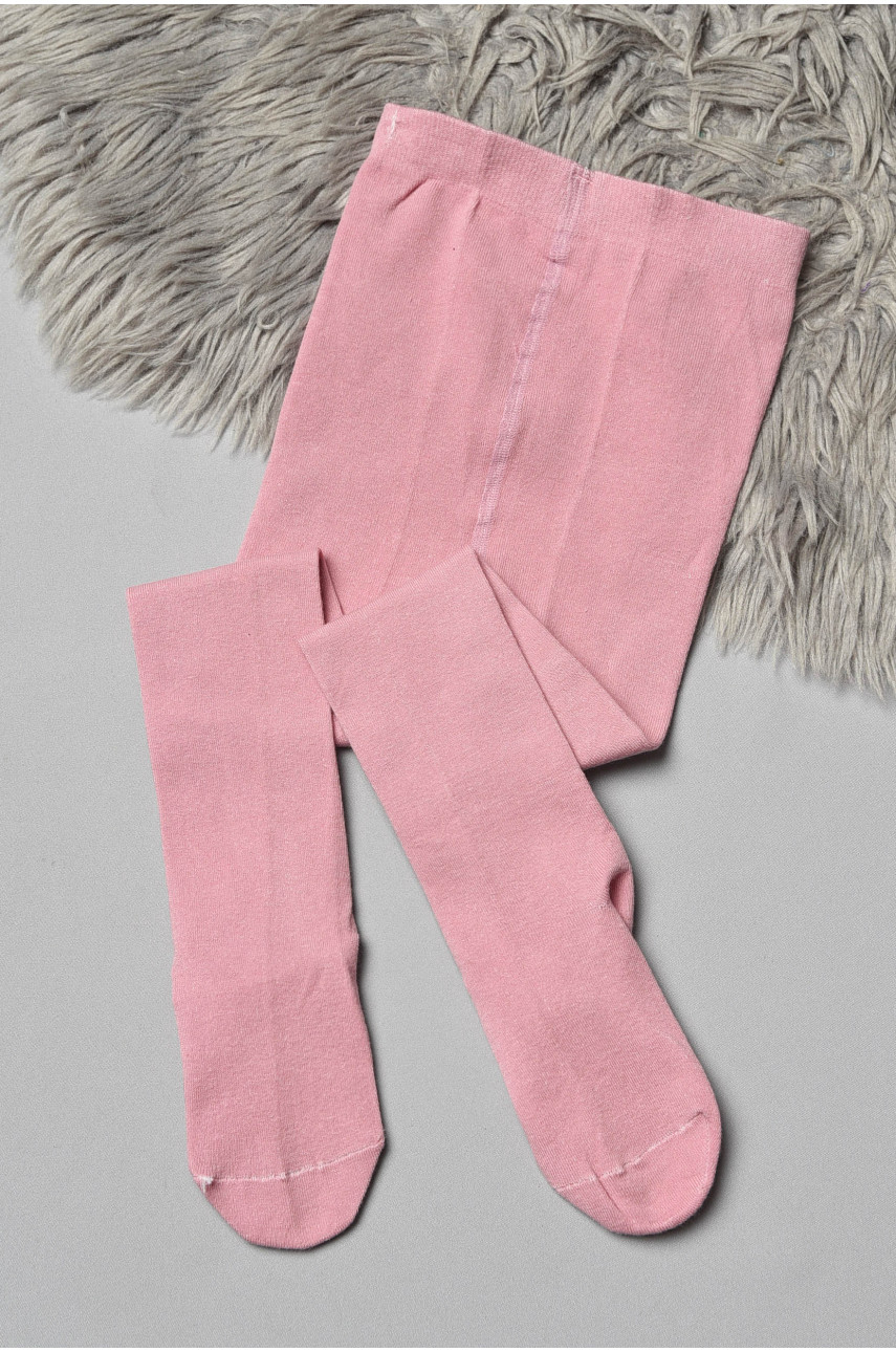 Колготи дитячі для дівчинки темно-рожевого кольору FCK05 189888