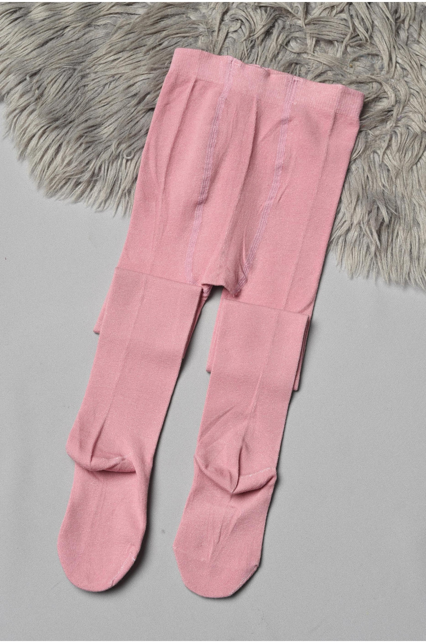 Колготи дитячі для дівчинки темно-рожевого кольору FCK05 189888